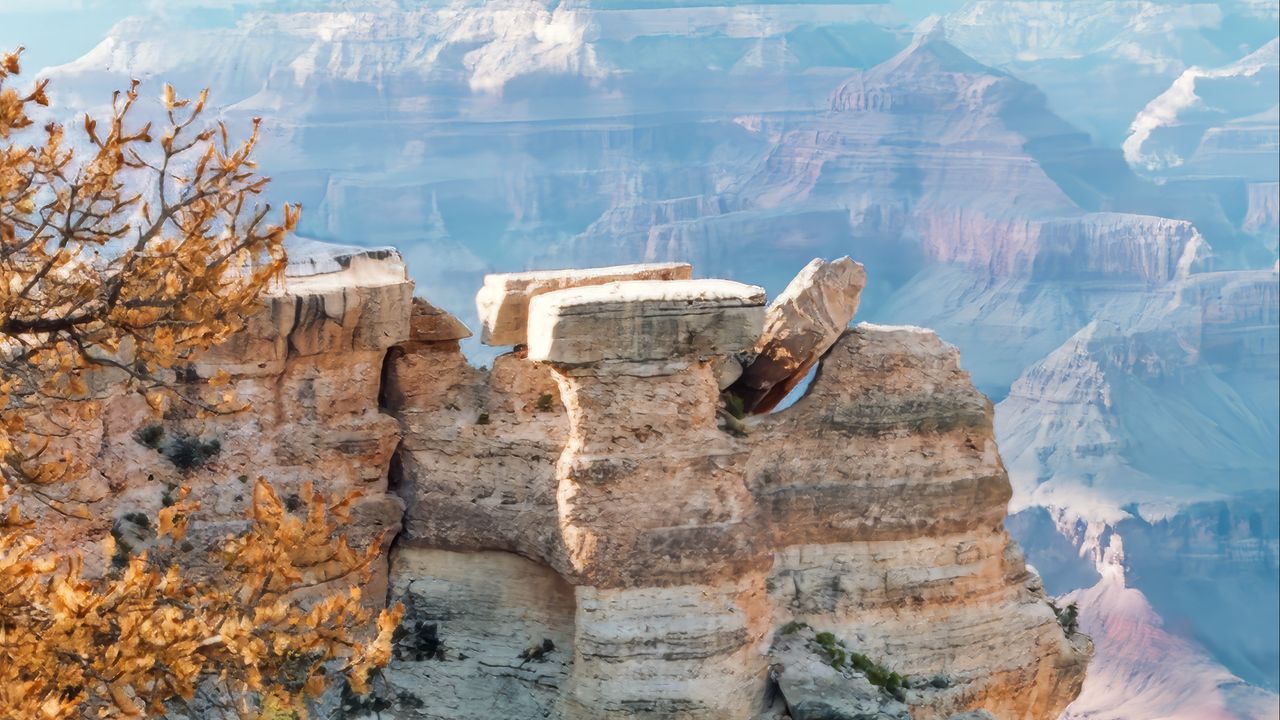 Wallpaper canyon, rocks, landscape, nature, relief, shadow