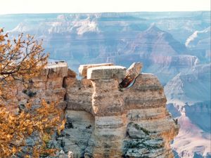 Preview wallpaper canyon, rocks, landscape, nature, relief, shadow