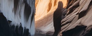 Preview wallpaper canyon, rocks, mountains, river, nature