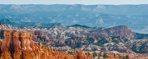 Preview wallpaper canyon, rocks, peaks, mountains