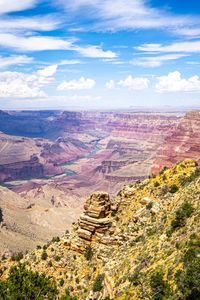 Preview wallpaper canyon, rocks, river, landscape, nature