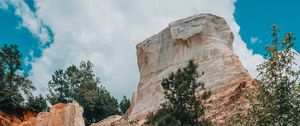 Preview wallpaper canyon, rocks, sandy, gorge, trees