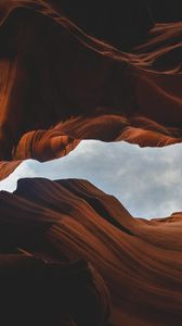 Preview wallpaper canyon, rocks, sky