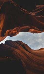 Preview wallpaper canyon, rocks, sky