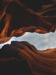 Preview wallpaper canyon, rocks, sky