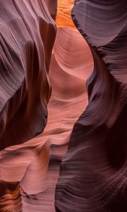 Preview wallpaper canyon, rocks, stone, relief, light