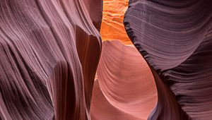 Preview wallpaper canyon, rocks, stone, relief, light