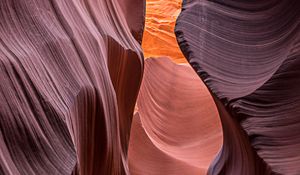 Preview wallpaper canyon, rocks, stone, relief, light