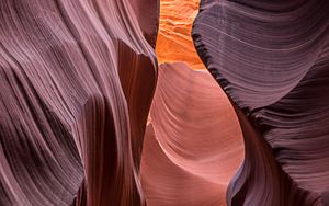 Preview wallpaper canyon, rocks, stone, relief, light