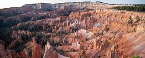 Preview wallpaper canyon, rocks, trees, landscape, nature