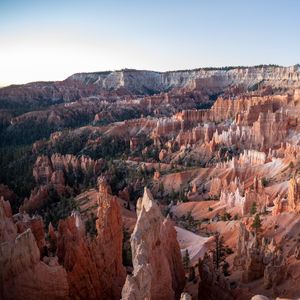 Preview wallpaper canyon, rocks, trees, landscape, nature