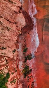 Preview wallpaper canyon, rocks, water, surf