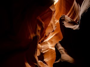 Preview wallpaper canyon, shadows, light, relief