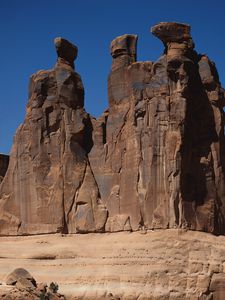 Preview wallpaper canyon, stones, shapes, contours