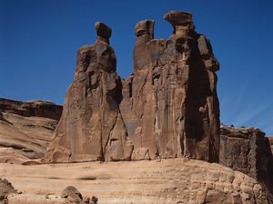 Preview wallpaper canyon, stones, shapes, contours