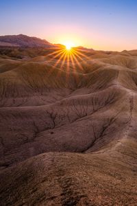 Preview wallpaper canyon, sun, relief, cranny
