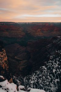 Preview wallpaper canyon, valley, mountains, aerial view, landscape