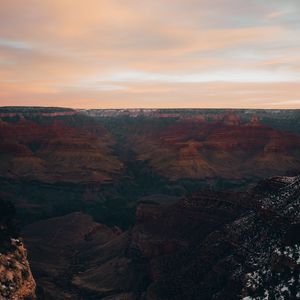 Preview wallpaper canyon, valley, mountains, aerial view, landscape