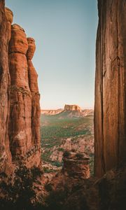 Preview wallpaper canyon, valley, rocks, gorge, landscape