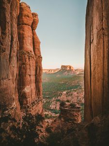 Preview wallpaper canyon, valley, rocks, gorge, landscape