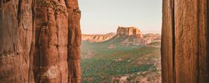 Preview wallpaper canyon, valley, rocks, gorge, landscape