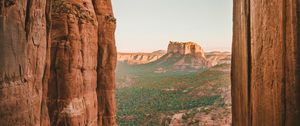 Preview wallpaper canyon, valley, rocks, gorge, landscape