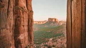 Preview wallpaper canyon, valley, rocks, gorge, landscape