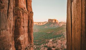 Preview wallpaper canyon, valley, rocks, gorge, landscape