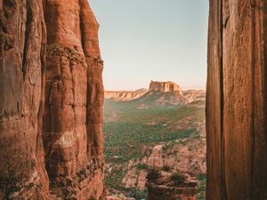 Preview wallpaper canyon, valley, rocks, gorge, landscape