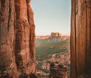 Preview wallpaper canyon, valley, rocks, gorge, landscape