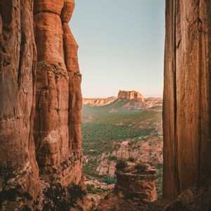 Preview wallpaper canyon, valley, rocks, gorge, landscape