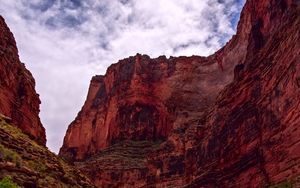 Preview wallpaper canyon, water, stones, rocks, sky