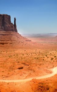 Preview wallpaper canyons, desert, vegetation