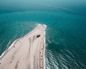 Preview wallpaper cape, beach, sea, water, sand