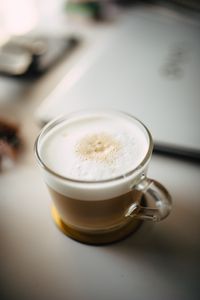 Preview wallpaper cappuccino, coffee, drink, mug, hot
