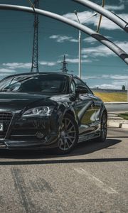 Preview wallpaper car, black, road