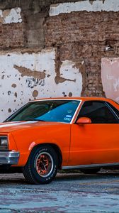 Preview wallpaper car, chevrolet el camino, street, retro