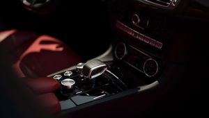 Preview wallpaper car, control panel, buttons, levers, switches