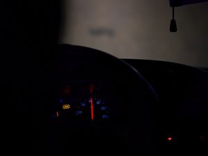 Preview wallpaper car, dark, speedometer, backlight