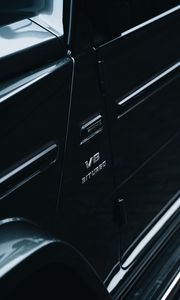 Preview wallpaper car, door, black
