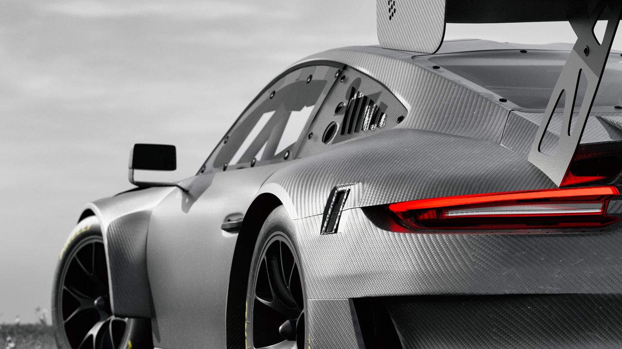 Wallpaper car, grey, tuning, carbon, black and white