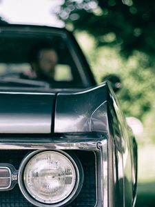 Preview wallpaper car, headlight, front view