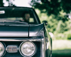 Preview wallpaper car, headlight, front view