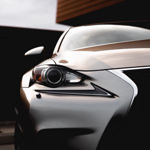 Preview wallpaper car, headlight, optics, front view, closeup