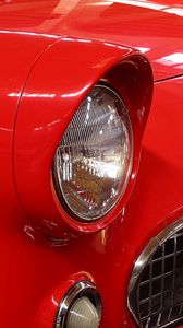 Preview wallpaper car, headlight, retro