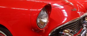 Preview wallpaper car, headlight, retro