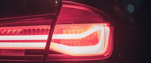 Preview wallpaper car, lantern, lights, red
