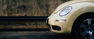 Preview wallpaper car, lights, side view