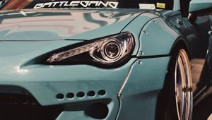 Preview wallpaper car, lights, tuning, sports car