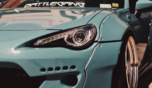 Preview wallpaper car, lights, tuning, sports car
